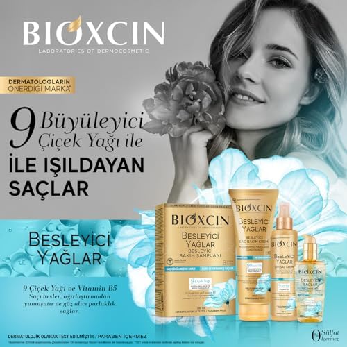 Besleyici Yağlar 200 ml – 9 Çiçek Yağı, Vitamin B5 ve BioComplex B11 ile Kuru ve Yıpranmış Saçlar İçin Yoğun Bakım