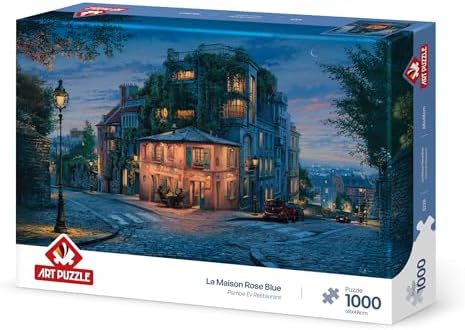 Pembe Ev 1000 Parça Puzzle