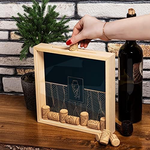 Ahşap Şarap Mantarı Kutusu