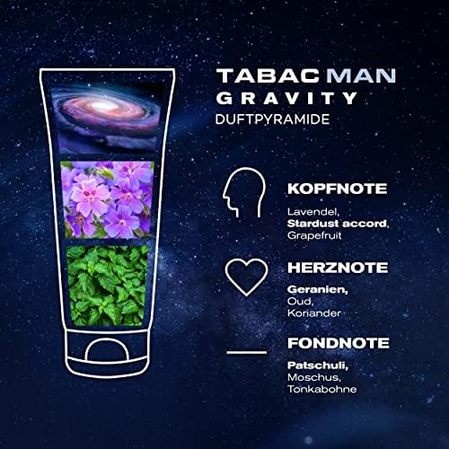 Tabac Man Gravity Shower Gel & Shampoo 200 ml Erkek Duş Jeli ve Şampuan