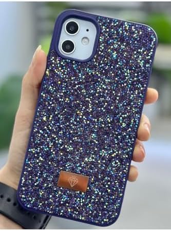 11 ile Uyumlu ELMAS Tasarımlı Taşlı Işıltılı Parlak Pırlanta Silikon Kılıf