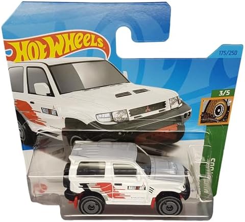 - Bajero - Mud Studs 3/5 - HKK36 - Short Card - beyaz - Rally Art - Mattel 2023