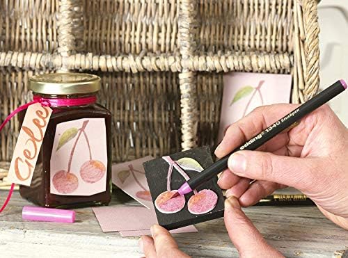 1340 fırça uçlu keçeli kalem - 10'lu set - renkli, parlak, narin renkler - esnek fırça ucu