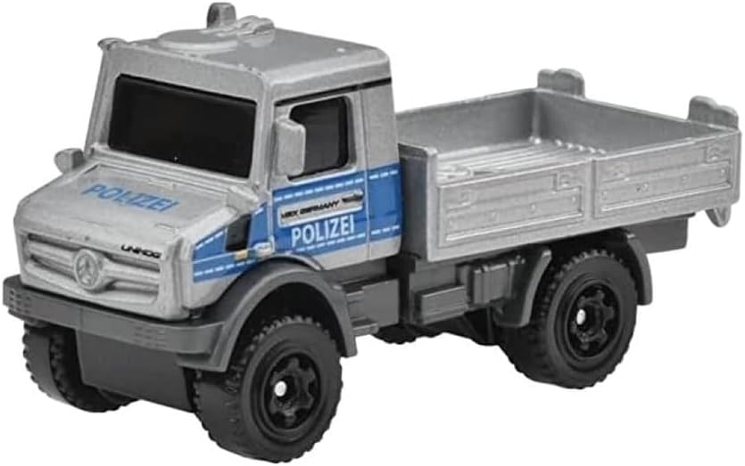 Matchbox 1:64 Açılır Parça Arabalar -Benz Unimog U5023 FWD28-HLF98