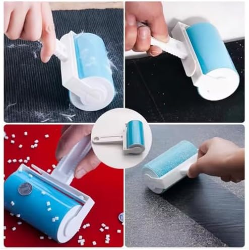 Yıkanabilir Giysi Saç Yapışkan Rulosu – Pratik, Tekrar Kullanılabilir Evcil Hayvan Tüyü ve Toz Temizleyici, Halı, Yatak, Kanepe İçin Taşınabilir Tüy Toplayıcı Aparat