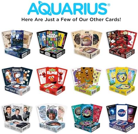AQUARIUS Willy Wonka Oyun Kartları - Willy Wonka En Sevdiğiniz Kart Oyunları için Temalı Kart Destesi - Resmi Lisanslı Willy Wonka Ürünleri ve Ürünleri