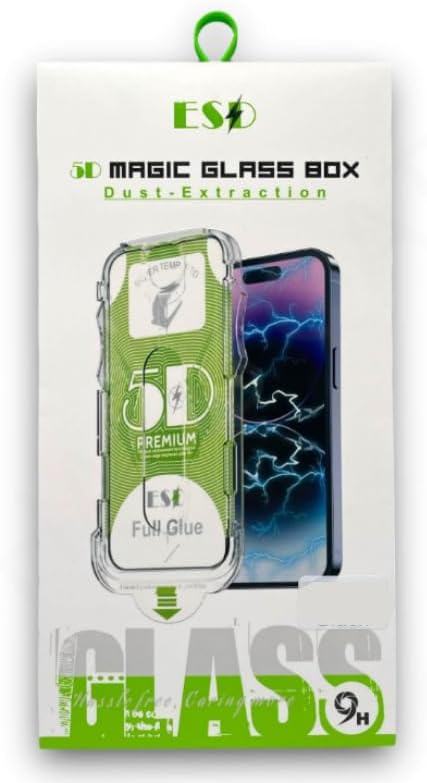 11 ile Uyumlu Ekran Koruyucu Yapıştırma Aparatlı 5d Ekran Koruyucu Tam Kaplayan Temperli Cam