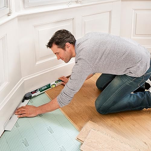 & UniversalAngle Dijital Açı Ölçer (Çalışma aralığı: 0° - 220°, Kol Uzunluğu 40 cm, Gönye Açılarının Hassas Hesaplaması için Entegre Fonksiyonlar, Geri Dönüştürülmüş Karton Kutu)