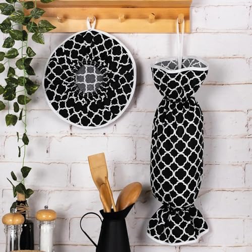 2'li Mutfak Seti Çok Amaçlı Organizer Düzenleyici Poşetlik Ve Pilav Demleme Örtüsü Takımı