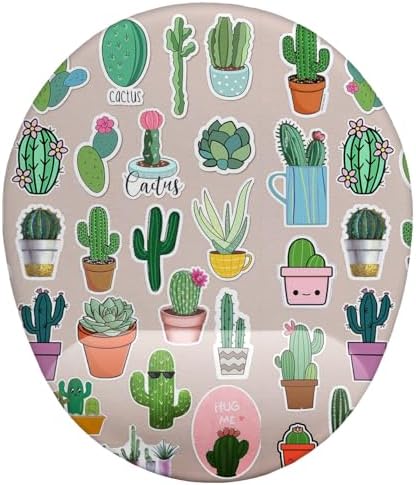 Kaktüs Desenli Bilek Destekli Mouse Pad