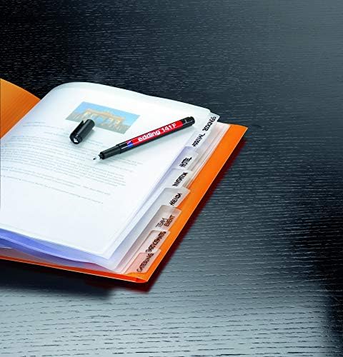 Edding 141 F çok amaçlı asetat kalemi, permanent mavi