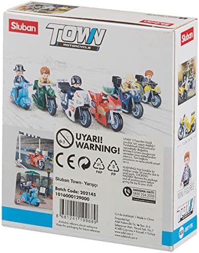 Town- Yarışçı Yapım Seti, 76 Parça