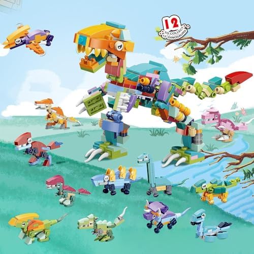 Oyuncak Sök Tak 12in1 Dinozor 405 Parça