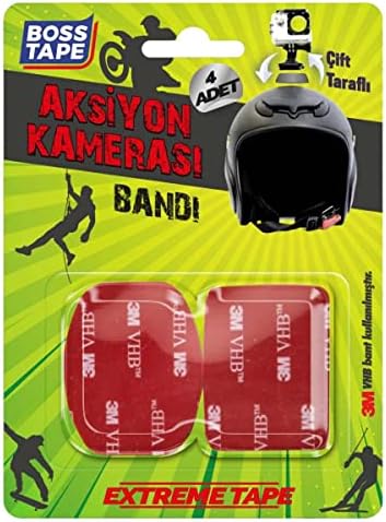 Aksiyon Kamerası Yapıştırma Bandı