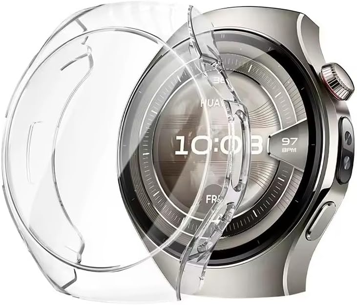 5 46mm İle Uyumlu Silikon Kılıf Koruma Kasa Koruyucu (GT SERİSİ İÇİN UYUMLU DEĞİLDİR) (şeffaf)