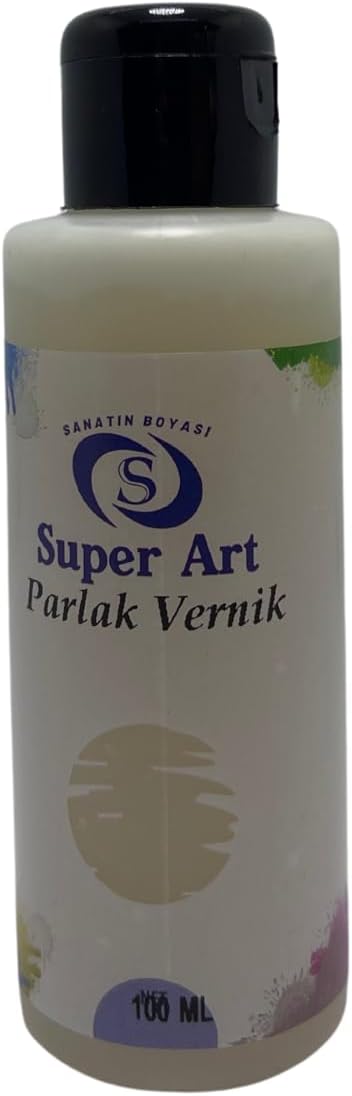 Superart Su Bazlı Vernik Parlak 100 mL