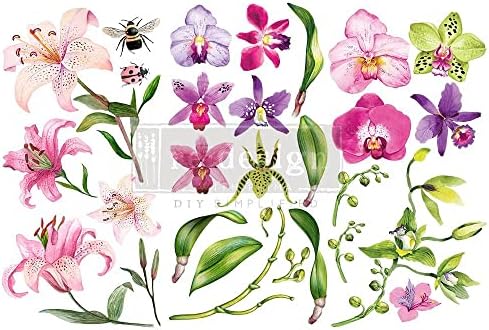 with Dekor Transfer, Gün Batımı Tropikleri, 15.2x30.5 cm, 655350653507