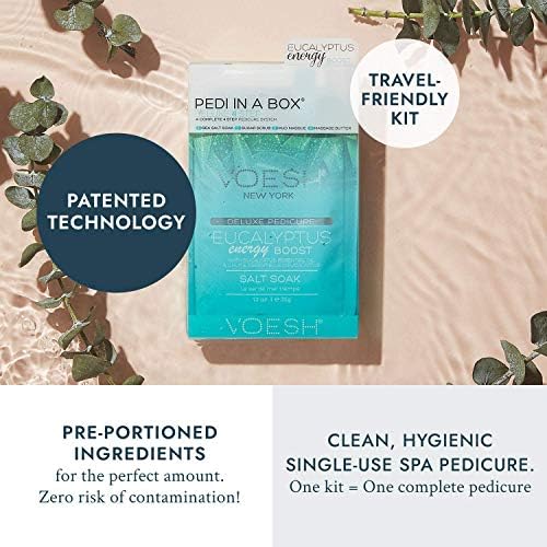 VOESH Pedi In A Box  4 Adımlı Pedikür Seti Okaliptus
