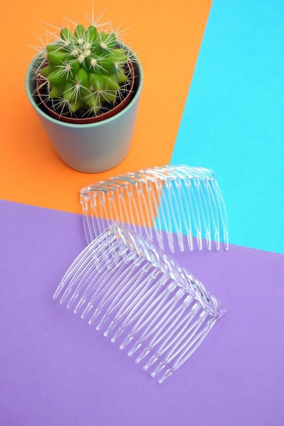 Şeffaf Tarak Toka 2 Adet,Kadın Çocuk Mandal Toka, Lastik Toka Seti, Toka Organizer, Toka, Kız Çocuk Toka, Toka