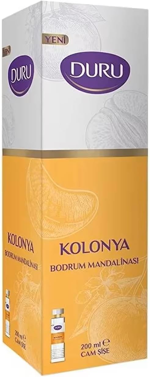 Bodrum Mandalinasi Kolonya Cam Şişe 200 ml