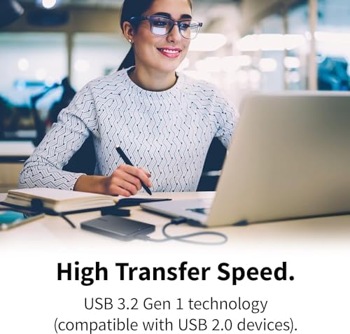 Canvio Partner 2 TB taşınabilir 2, 5 inç harici HDD, USB 3.2 Gen 1, Mac ve Windows ile uyumlu, USB ile çalışır