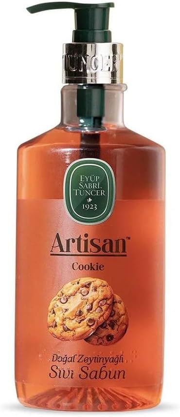 Artisan Doğal Zeytinyağlı Sıvı Sabun-Cookie 600 ml