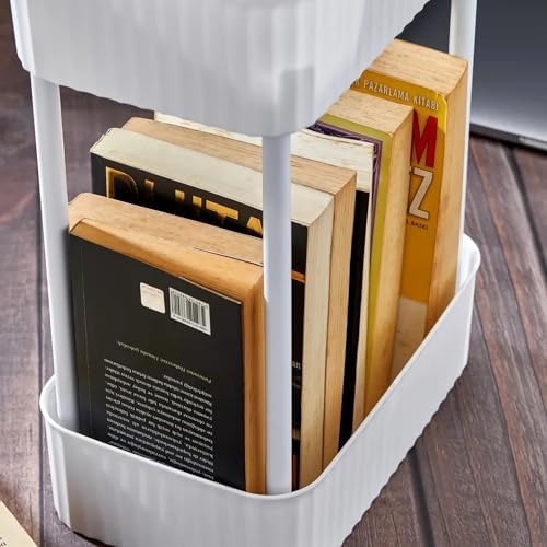 2 Katlı Çok Amaçlı Raf Kitaplık Organizer Düzenleyici