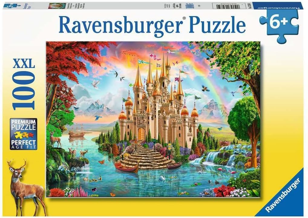 132850 100 Parçalı Puzzle Masal Şatosu