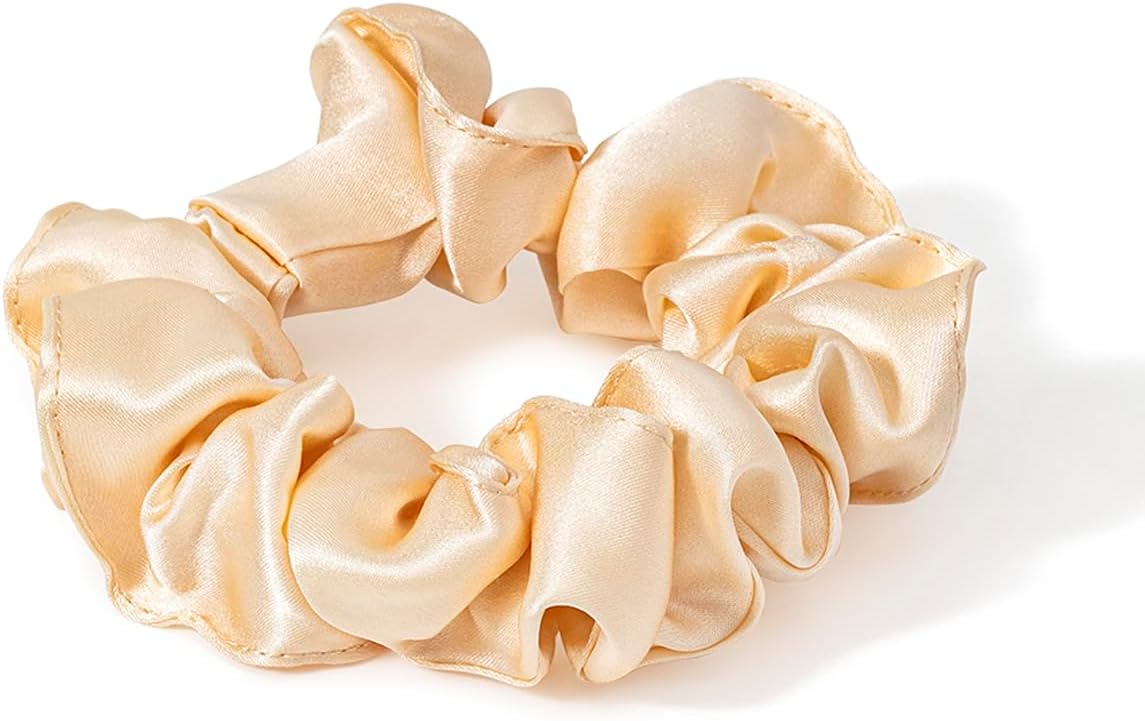 Saç Tokası Yüzde Yüz İpek Bej