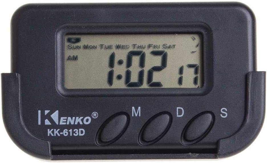 KK-613D Dijital Küçük Masa-Araba Saati-Alarm-Kronometre