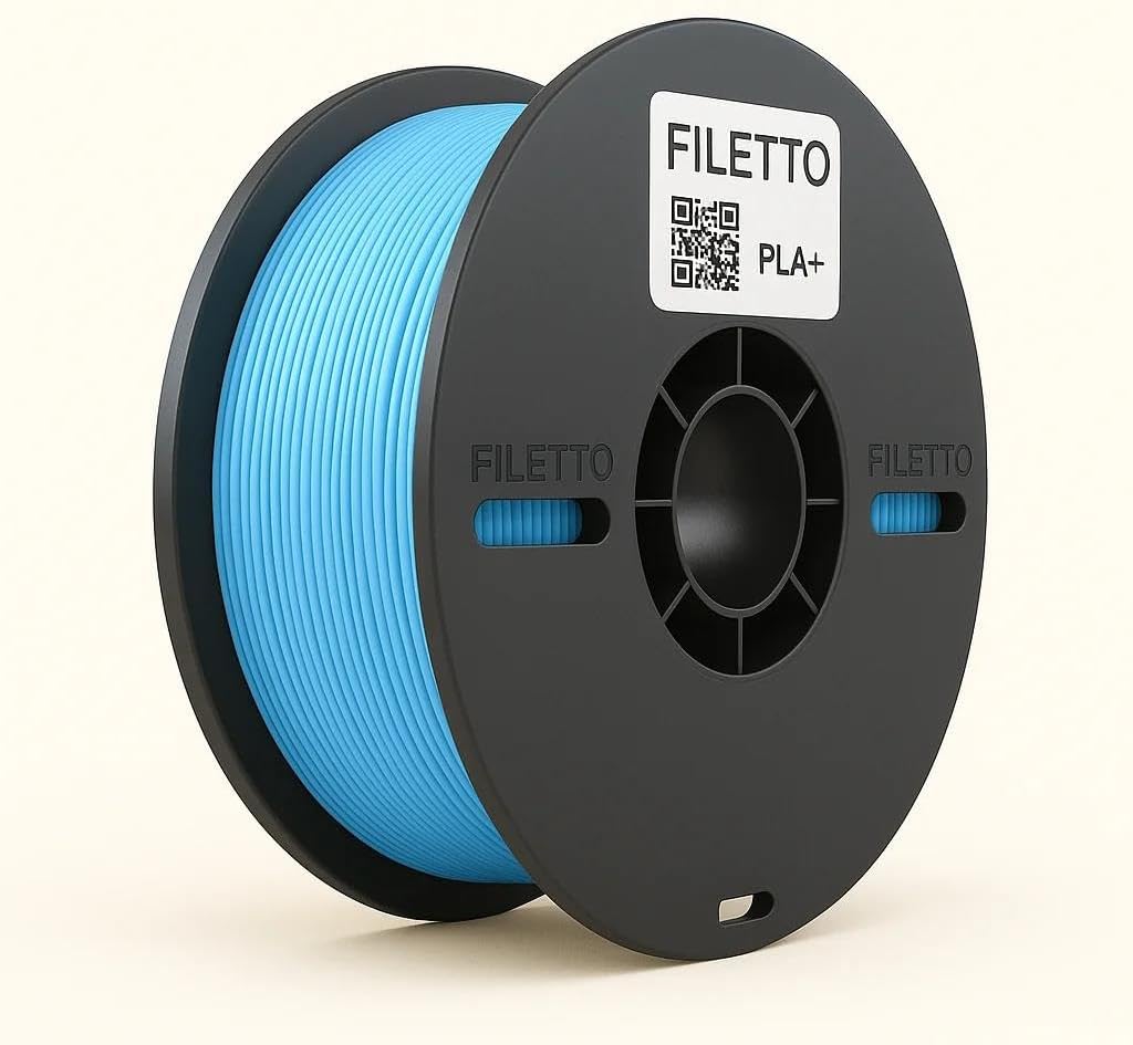 Filetto Pla+ Filament 1.75mm 1 Kg - Açık Mavi