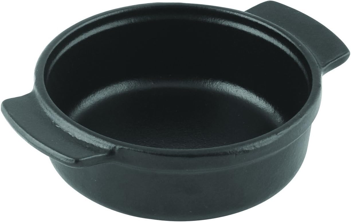 Lava, Pişirme Kabı, LV ECO GV 11, Yuvarlak Güveç, Çap 11 cm, Dökme Demir, Siyah