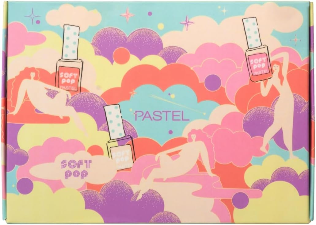 Pastel Soft Pop 3'lü Oje Seti