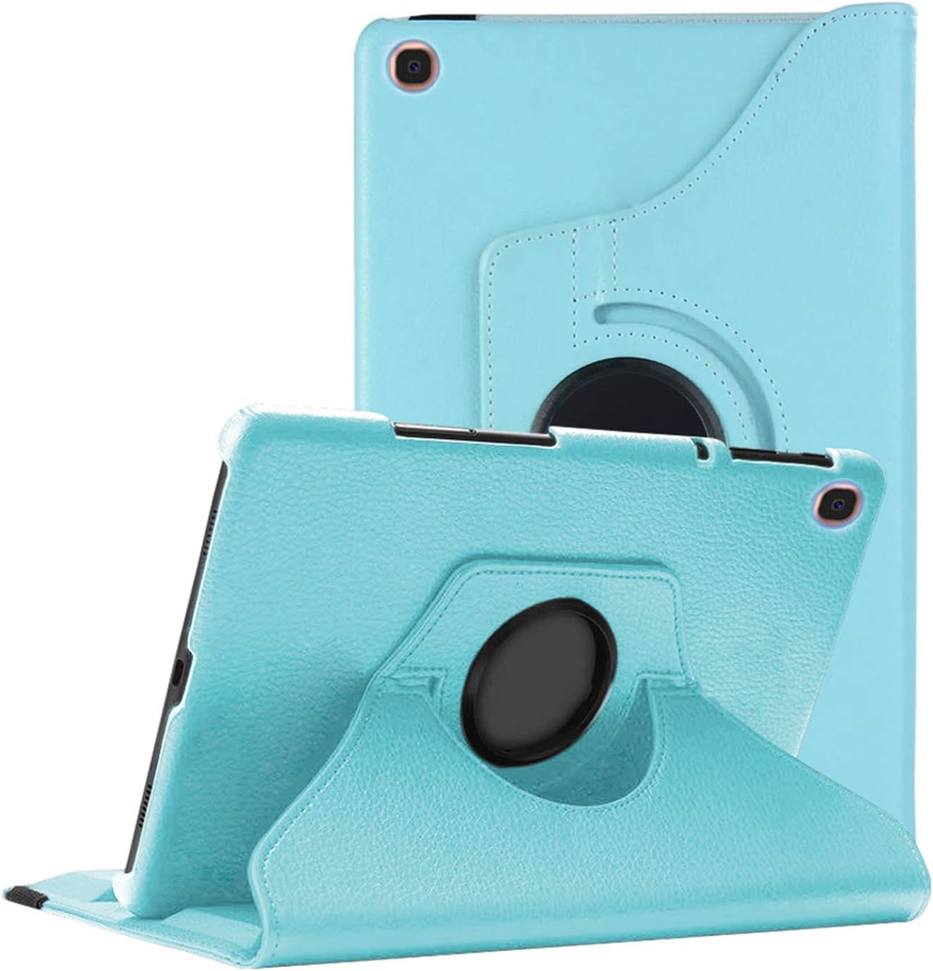 MediaPad T3 7'' için Kılıf 360 Rotating Stand Deri Mavi [MediaPad T3 7'' ile Uyumlu Kılıf - Mavi]