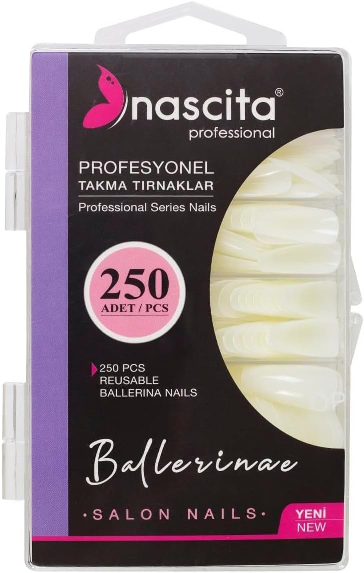250'li Kutulu Ballerina Takma Tırnak - 174