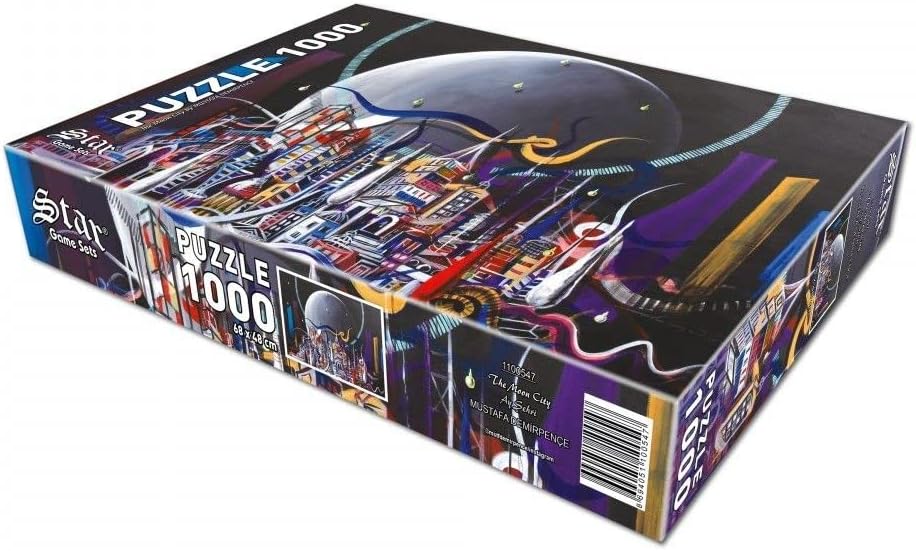 Star Oyun Ay Şehri 1000 Parça Puzzle
