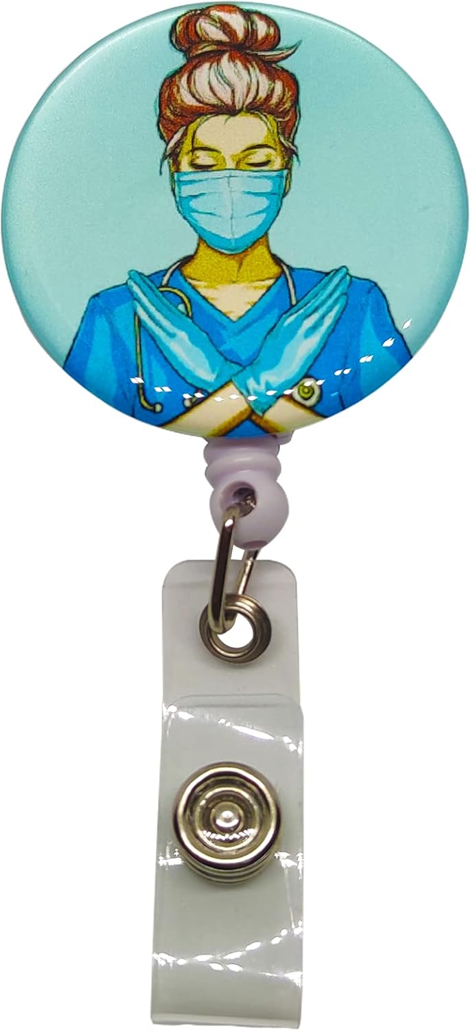 Sağlık Kahramanı Damla Yoyo Yaka Kartlığı