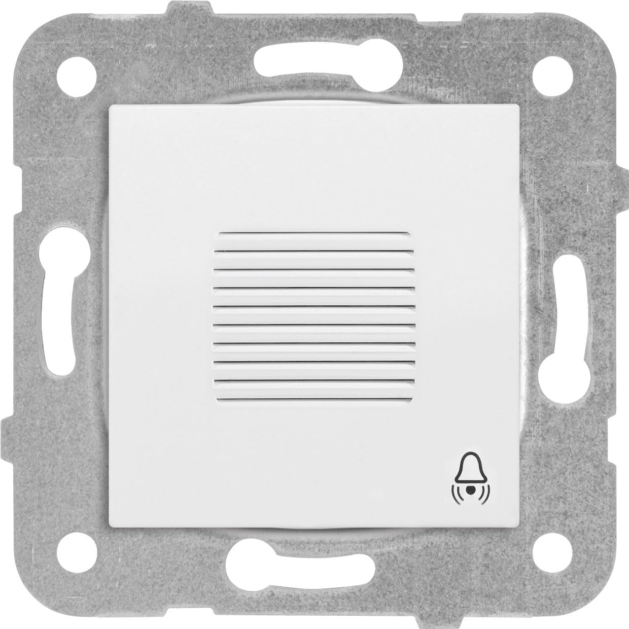 /Meridian Beyaz Zil BUZZER Mekanizma ve Düğme/Kapak