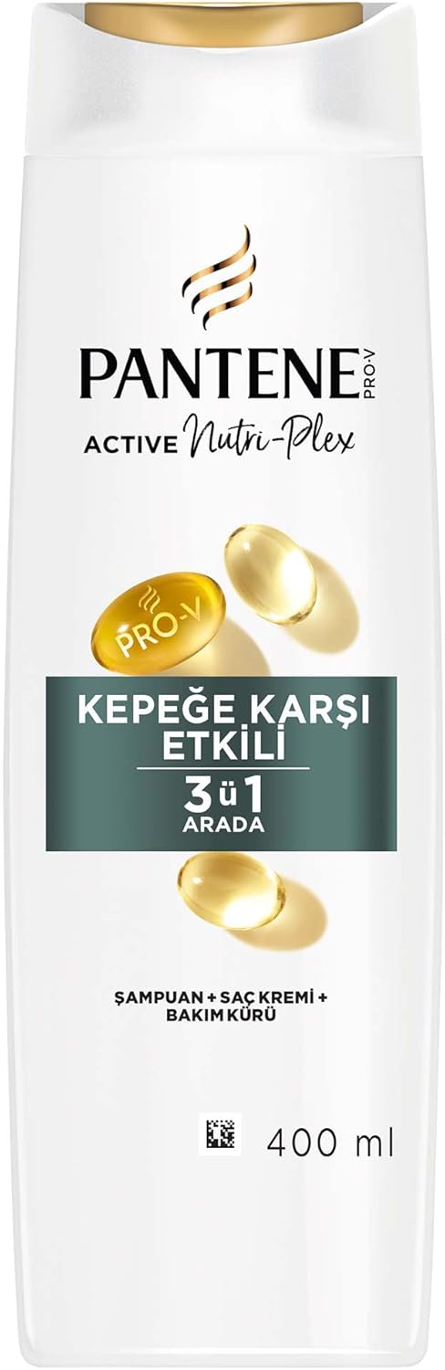 Kepek Karşıtı 3'ü 1 Arada Şampuan 400 ml