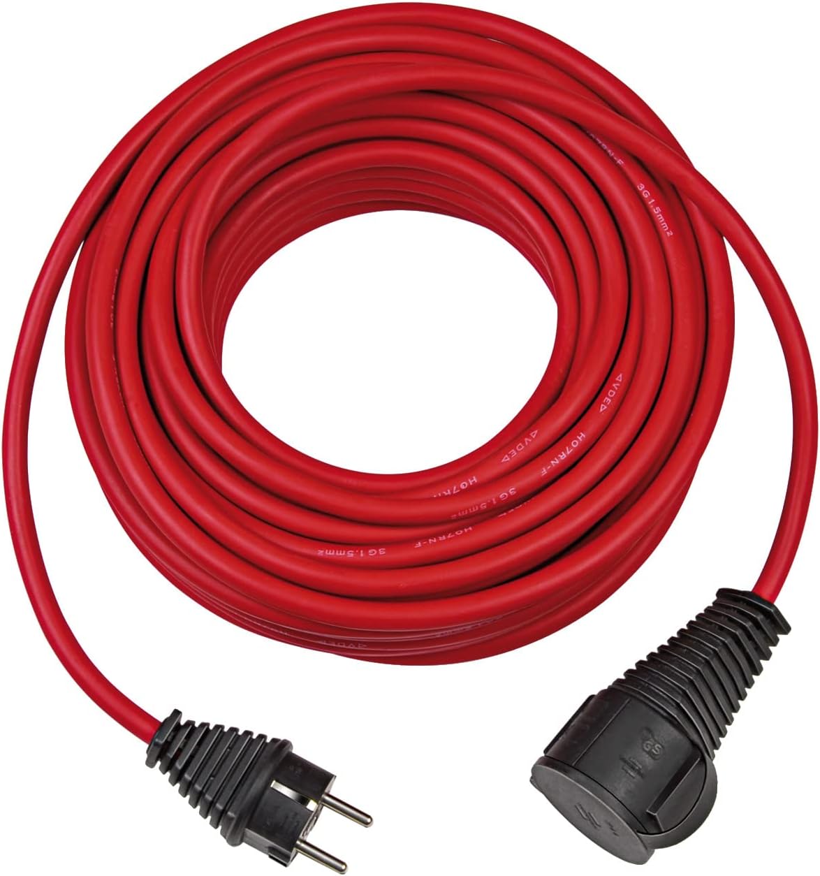 IP44 Darbe ve Suya Dayanıklı 3g1,5 10 m Uzatma Kablo