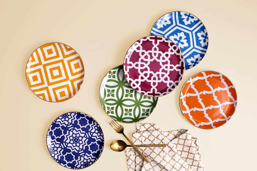 Morocco 6lı Pasta Takımı 18cm