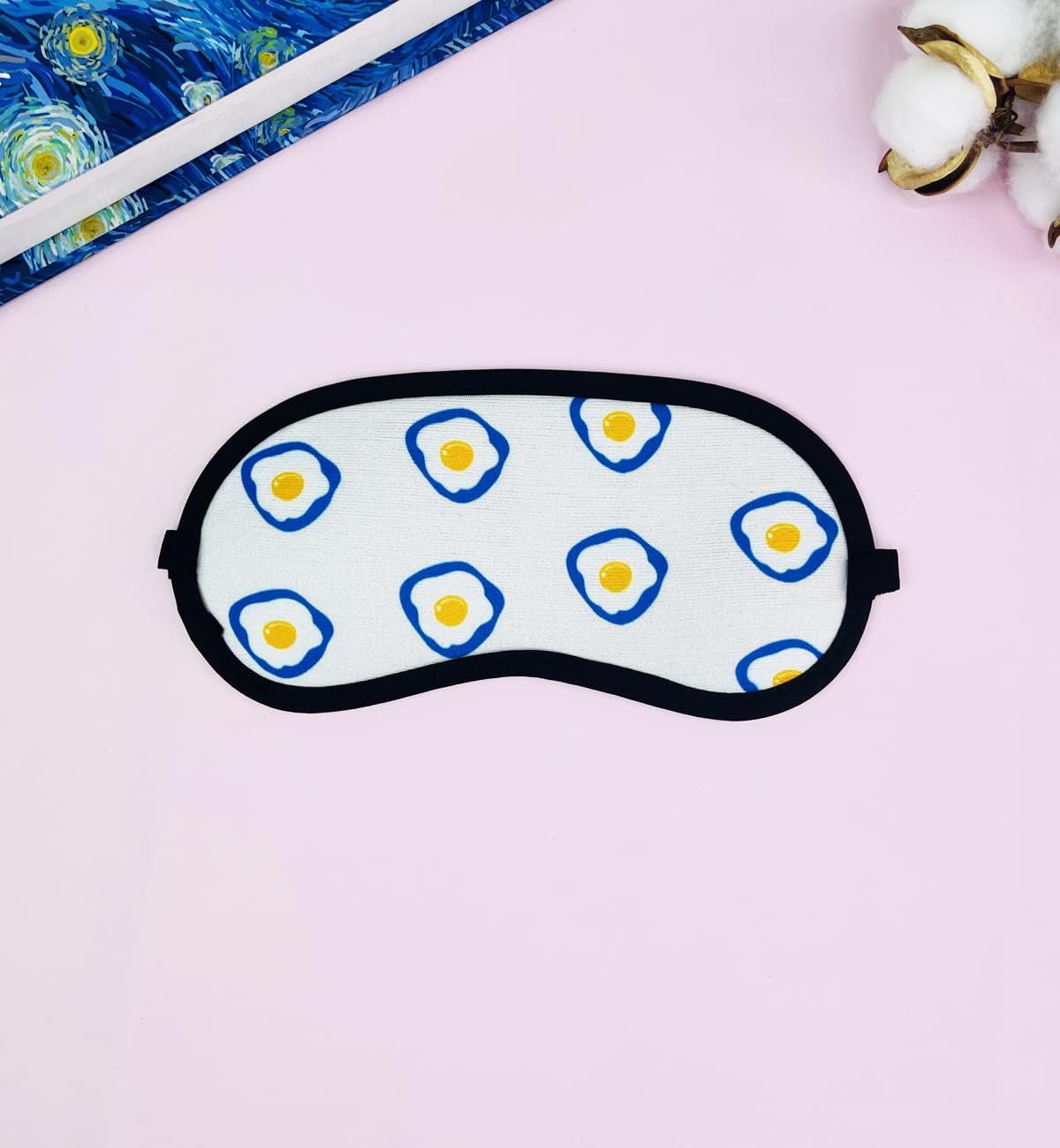 giftmoda Yumurta Nazar Boncuk Tasarımlı Uyku Bandı