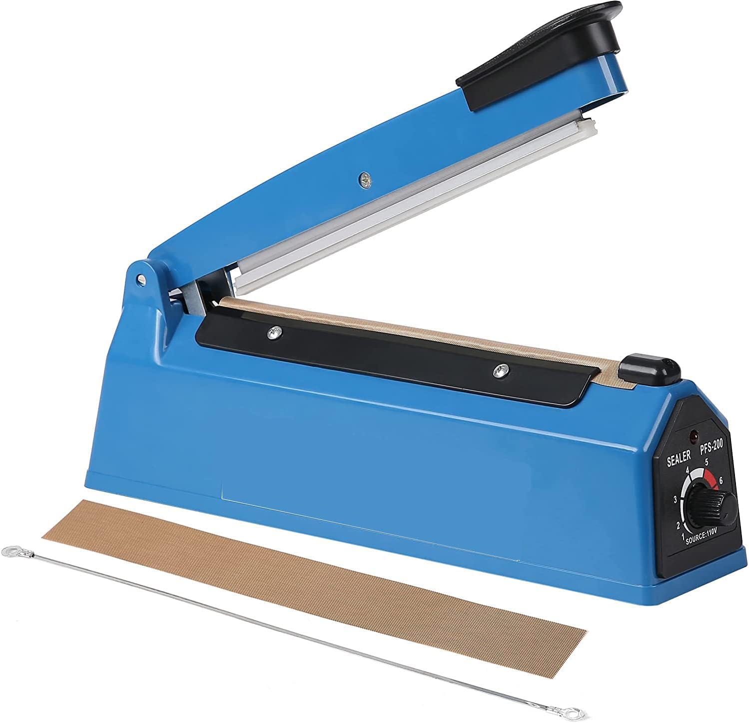 Poşet Ağzı Yapıştırma Kapama Makinesi Plastik Gövde - 20 cm