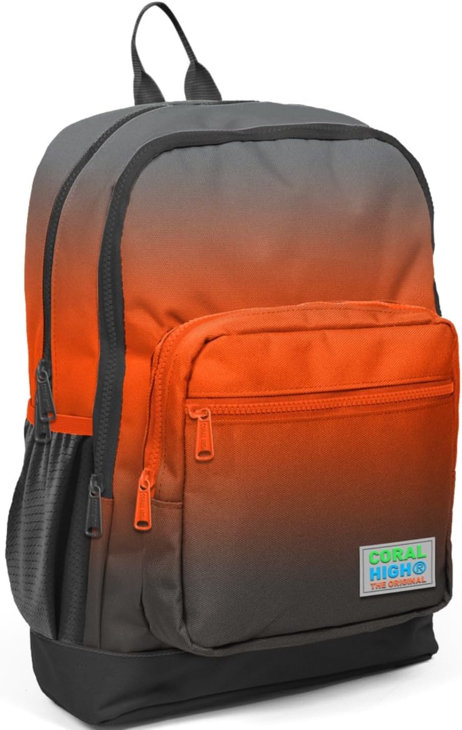 Siyah Turuncu Gradyan İlkokul ve Günlük Sırt Çantası - Erkek Çocuk