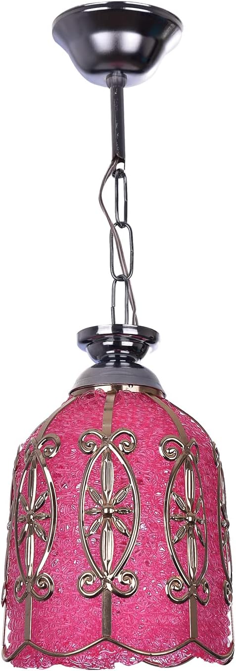 PEMBE-GÜMÜŞ TEKLİ AVİZE