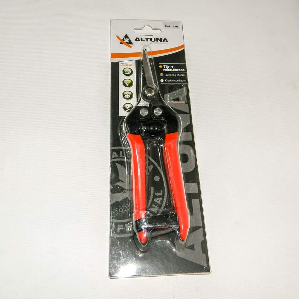 1270 Çiçek Meyve Makası, Düz Ağız, 190 mm Komple Uzunluk