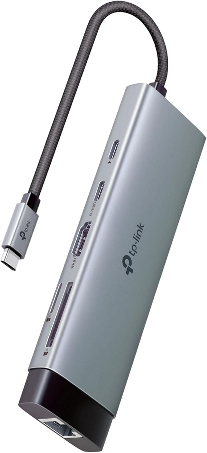 UH9120C, 4K 60Hz HDMI, Gigabit Port, 100W Hızlı Şarj, SD ve MicroSD Kart Yuvası, 5Gbps Data Transfer Hızı, 9'u Bir Arada USB-C Hub