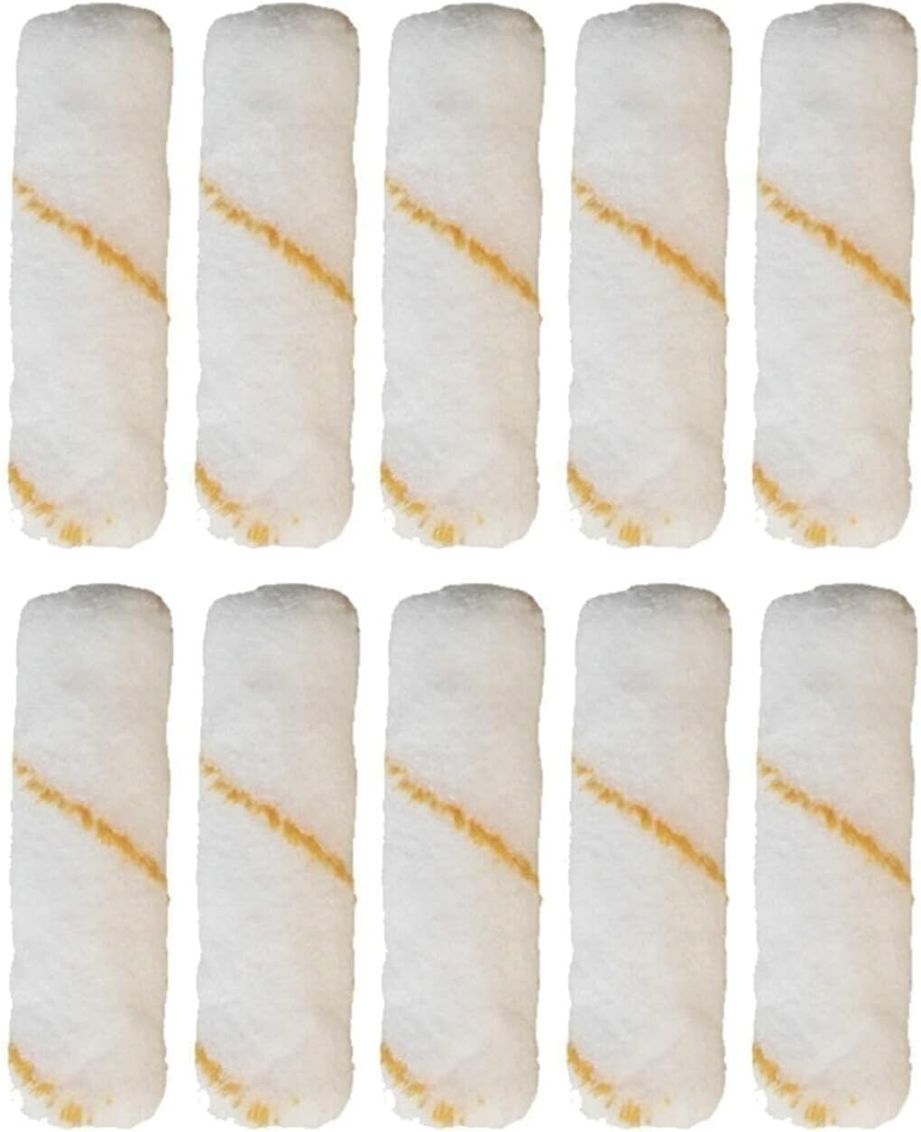 10 Adet Parmak Rulo Yedeği,Boya Ve Badana İçin 10 Cm Parmak Rulo Yedeği,Boya Badana Fırçası