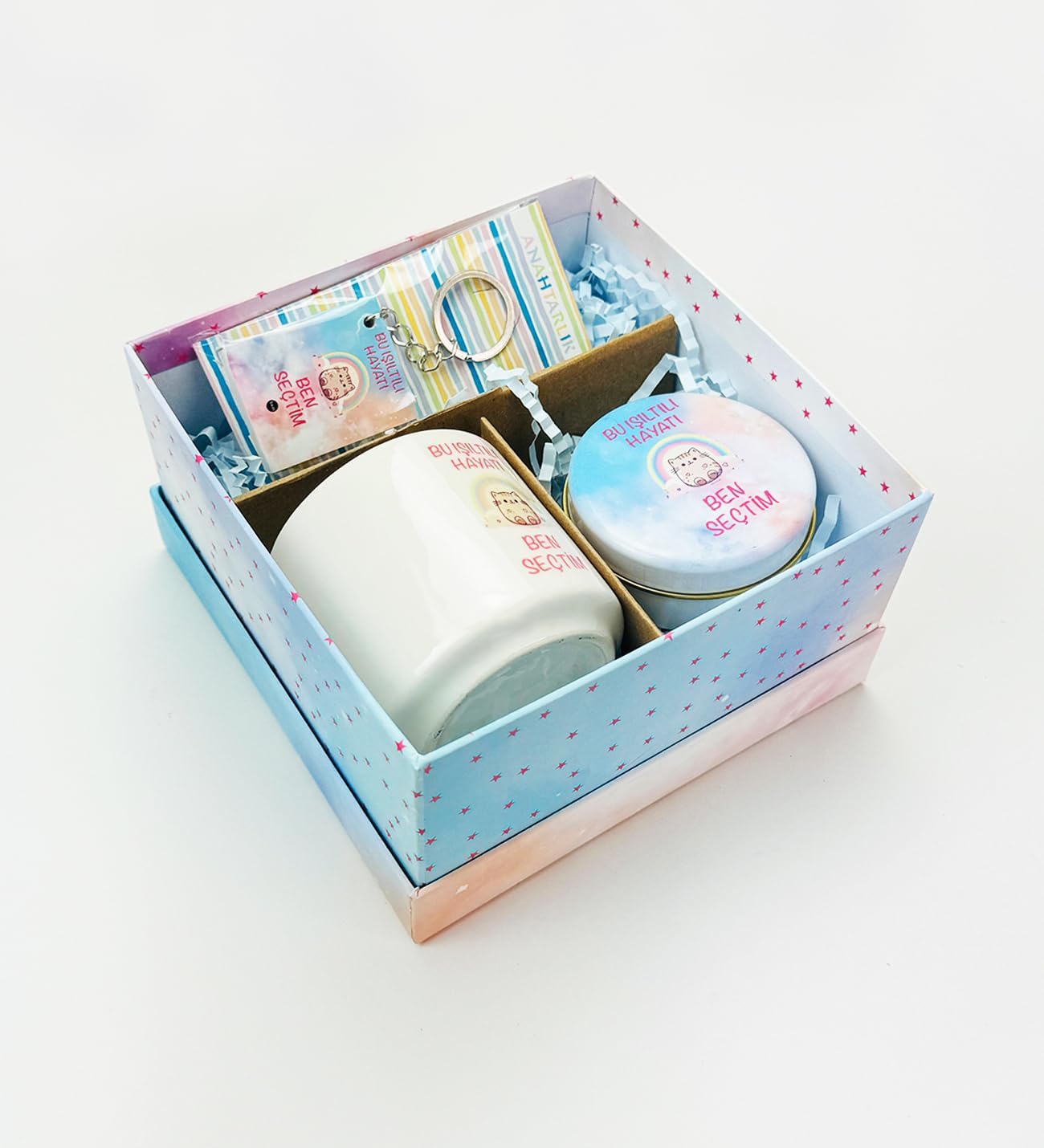 Bu Işıltılı Hayatı Ben Seçtim Tasarımlı Kutulu Hediye Seti