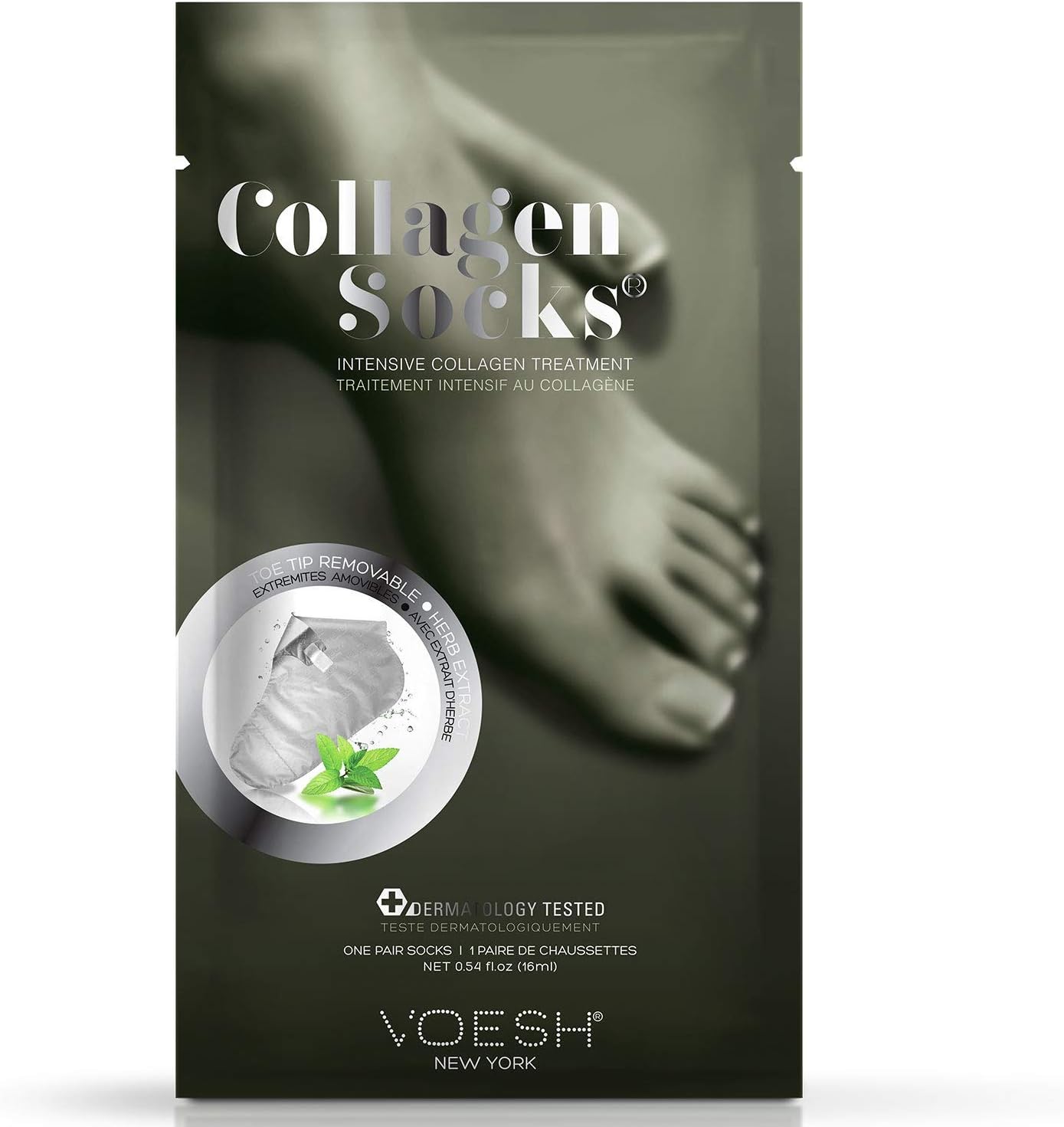 VOESH  Socks Kolajen Çorap Nane 16 Ml